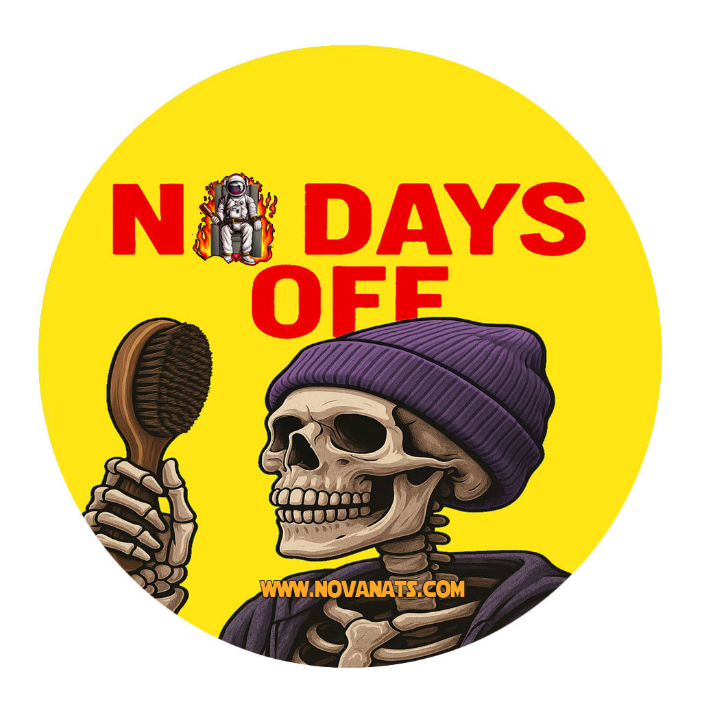 No Days crown patch
