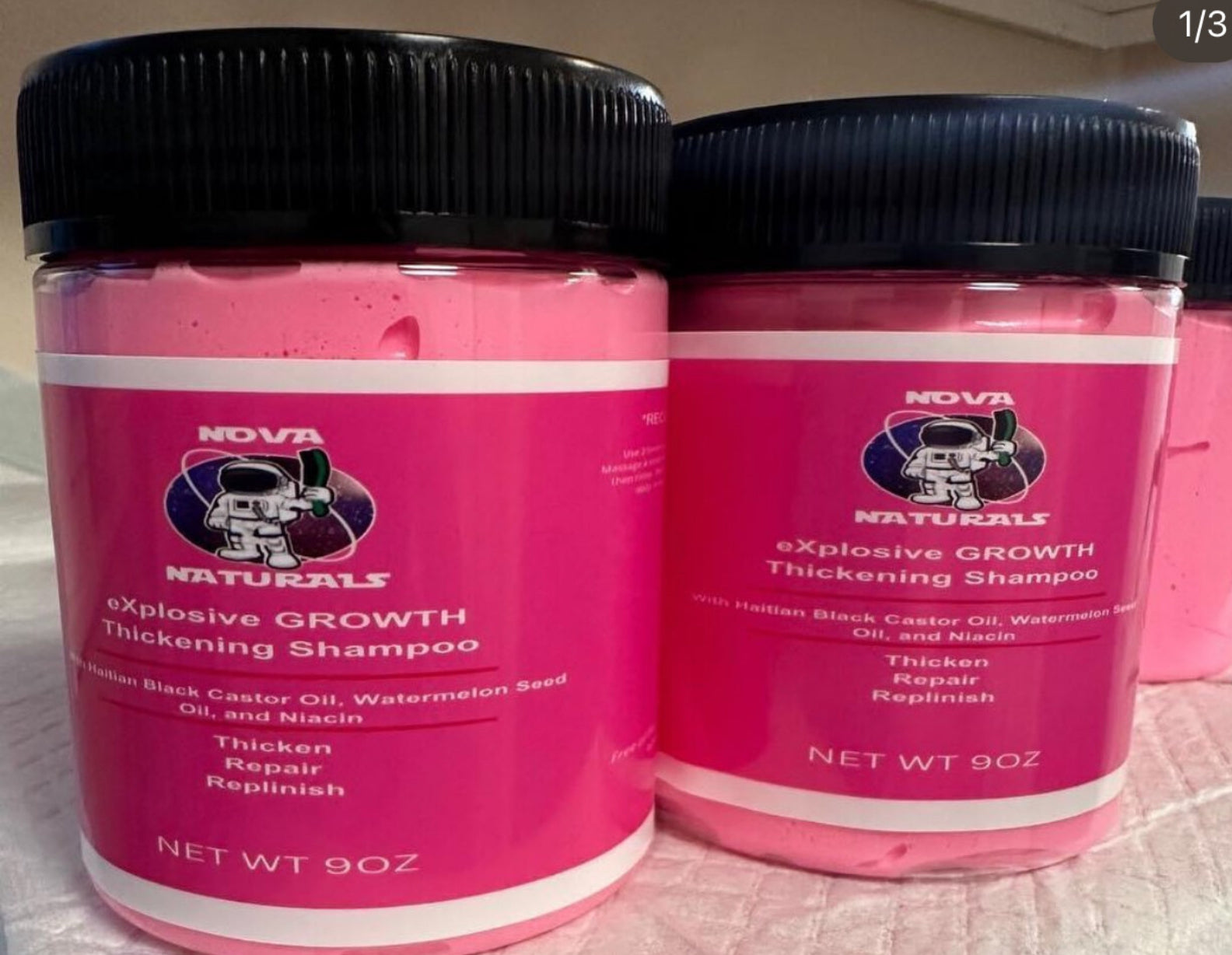 Explosive Growth Whipped shampoo