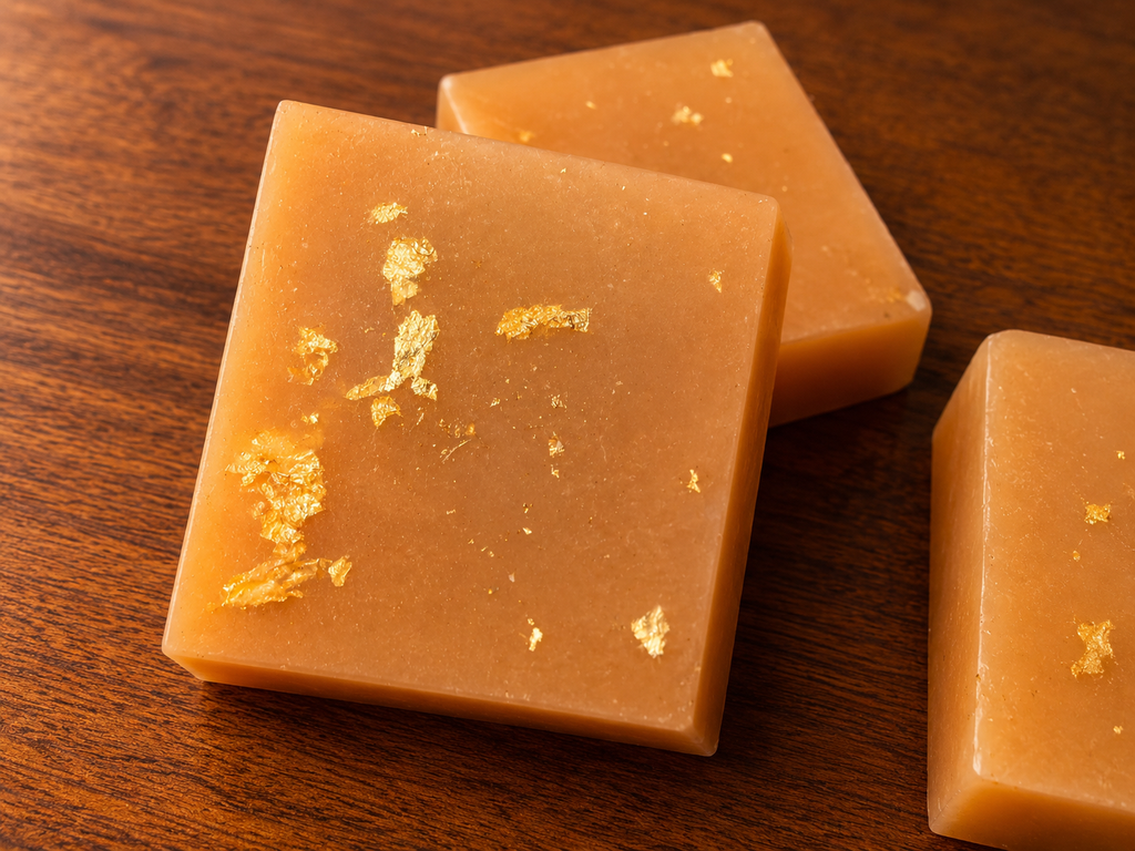 24K Gold Luxe Clarifying shampoo bar