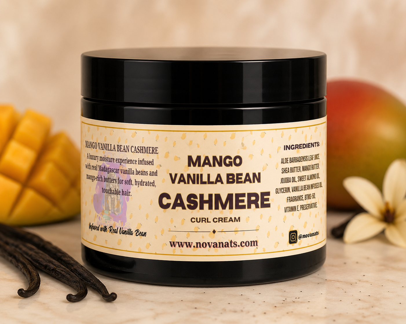 Mango Vanilla Bean Cashmere Moisture Cream