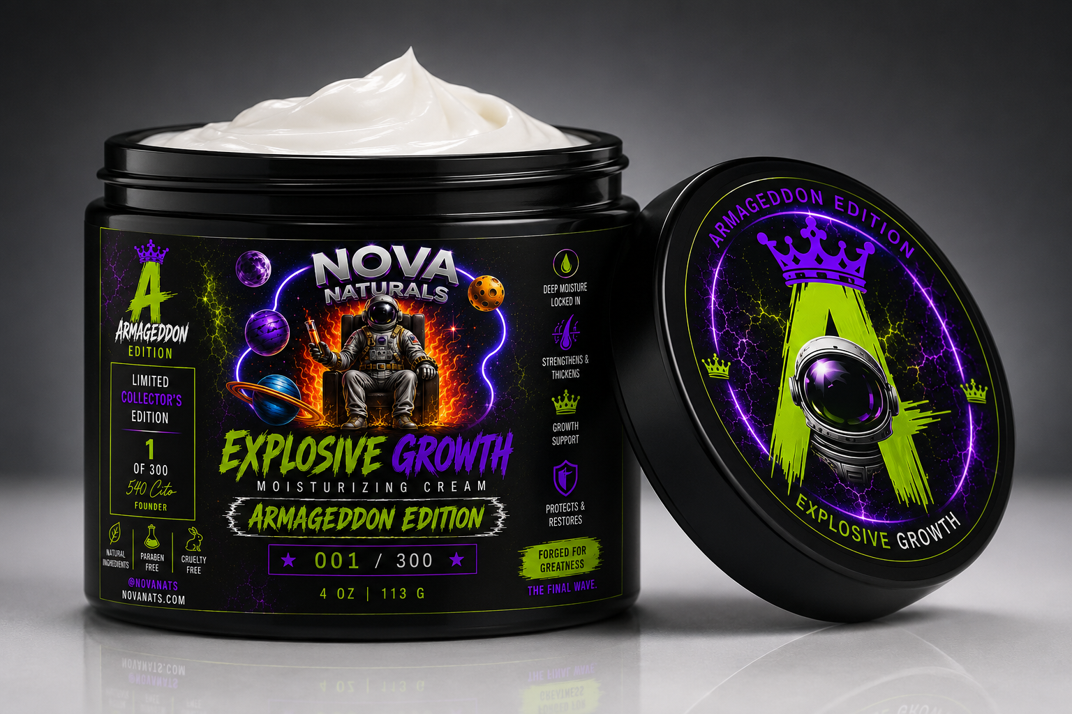 Explosive Growth™ Moisturizing Cream – Armageddon Edition