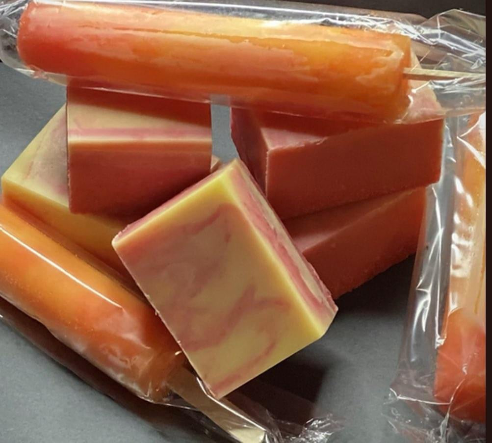 Cherry Mango Popsicle